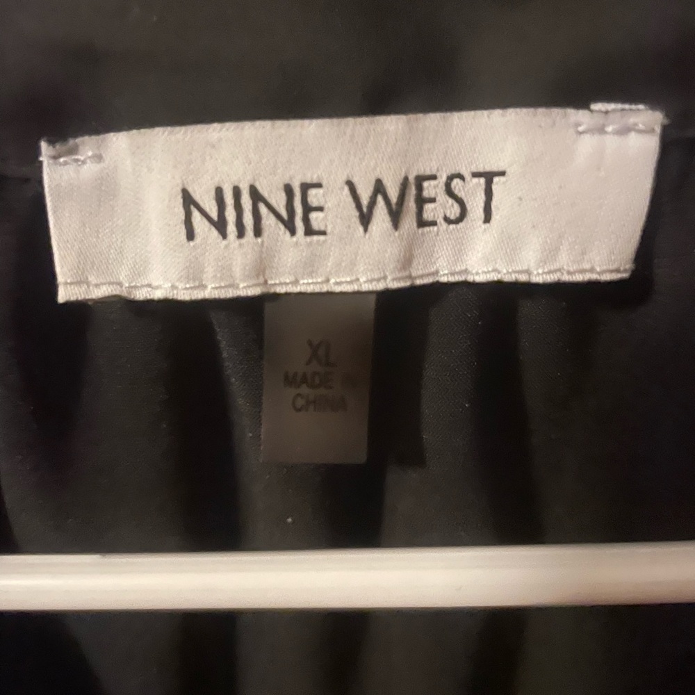 Black Nine West blouse - Picture 2 of 4